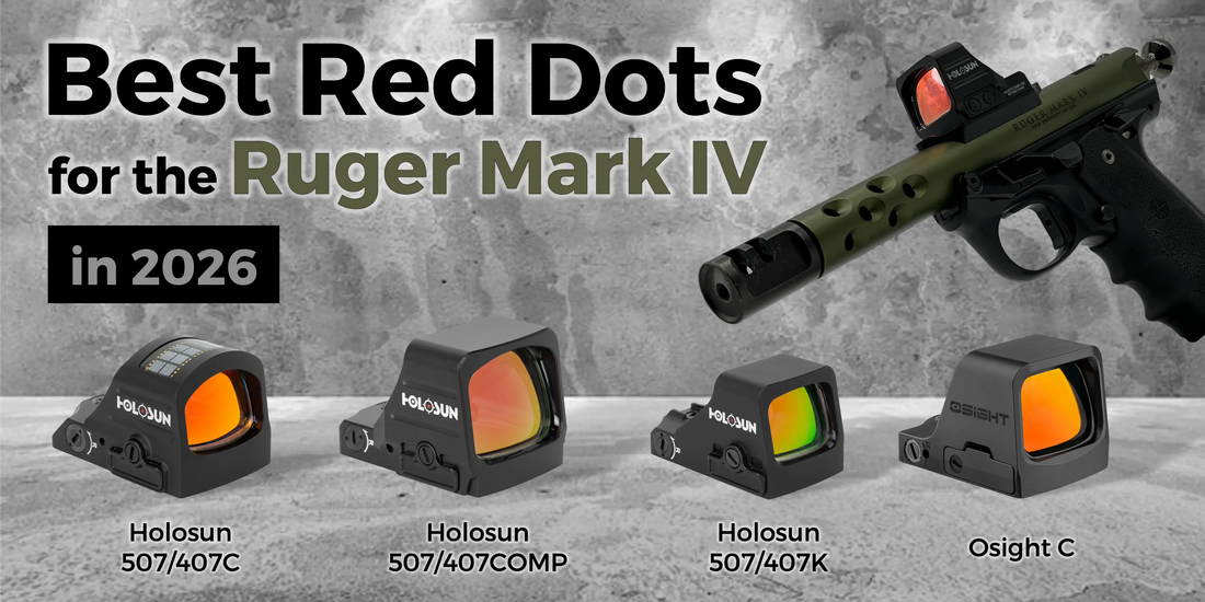 Best Red Dots for the Ruger Mark IV in 2026