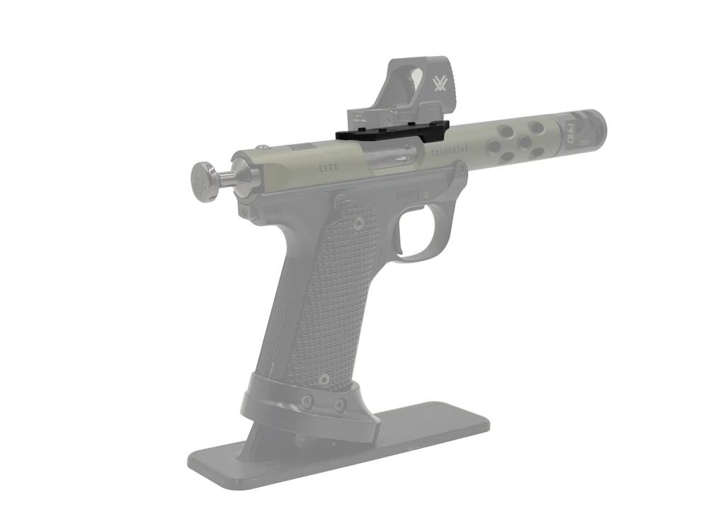 LowPro™ Low-Profile Aluminum DeltaPoint Pro (DPP) Red Dot Mount for Ruger Mark III & IV