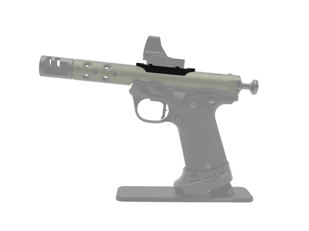 LowPro™ Low-Profile Aluminum DeltaPoint Pro (DPP) Red Dot Mount for Ruger Mark III & IV