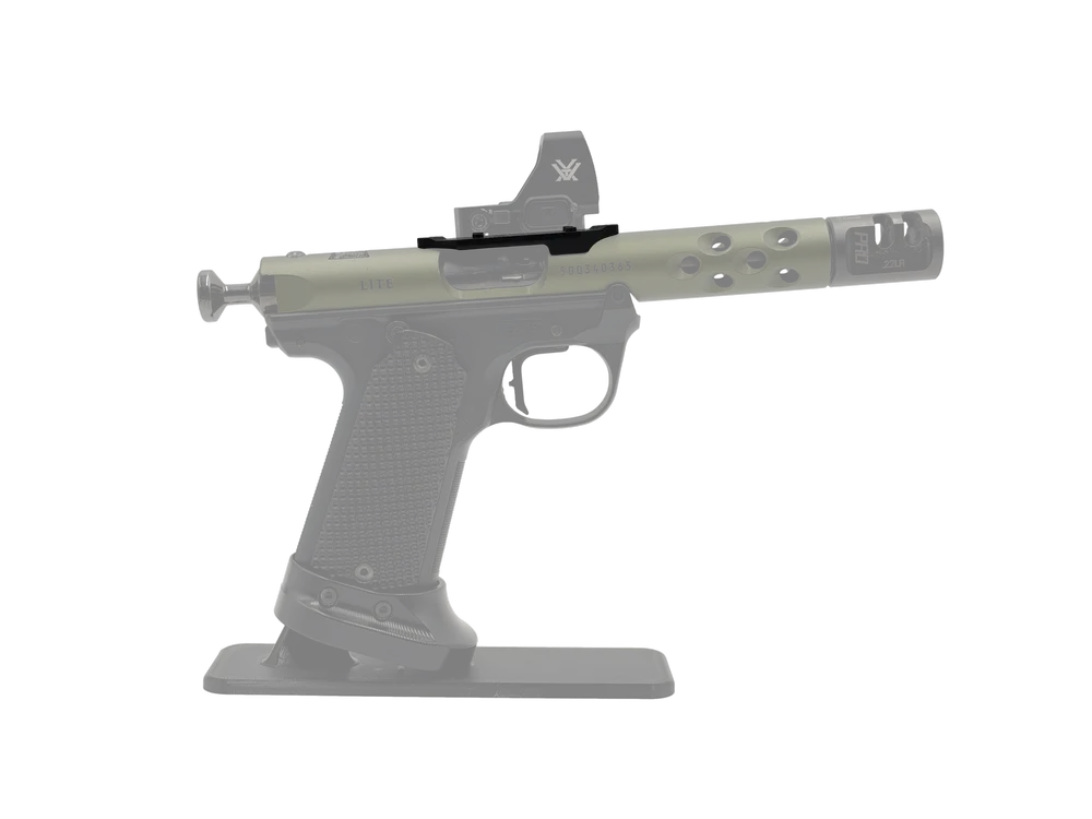 LowPro™ Low-Profile Aluminum DeltaPoint Pro (DPP) Red Dot Mount for Ruger Mark III & IV