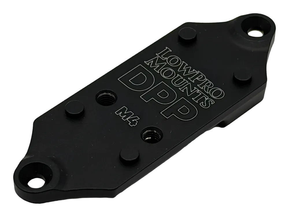 LowPro™ Low-Profile Aluminum DeltaPoint Pro (DPP) Red Dot Mount for Ruger Mark III & IV