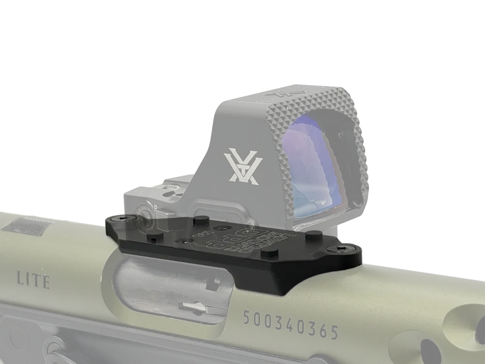LowPro™ Low-Profile Aluminum DeltaPoint Pro (DPP) Red Dot Mount for Ruger Mark III & IV