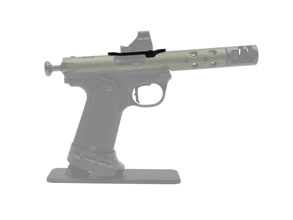 LowPro™ Low-Profile Aluminum RMSc Red Dot Mount for Ruger Mark III & IV
