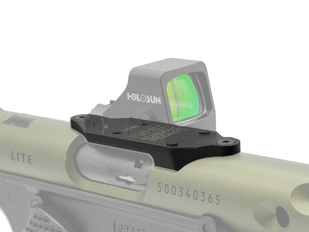 LowPro™ Low-Profile Aluminum RMSc Red Dot Mount for Ruger Mark III & IV