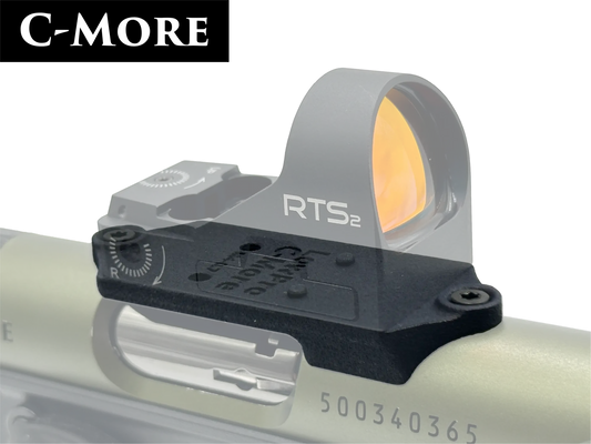 LowPro™ Low-Profile C-More Red Dot Mount for Ruger Mark I/II/III/IV