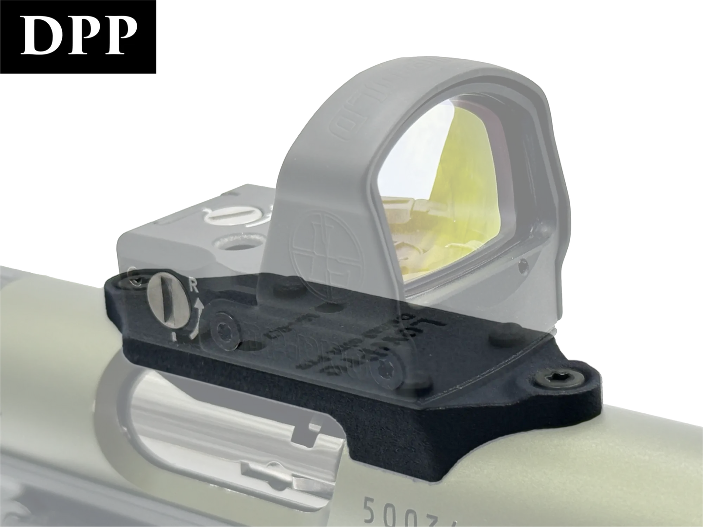 LowPro™ Low-Profile DeltaPoint Pro (DPP) Red Dot Mount for Ruger Mark I/II/III/IV