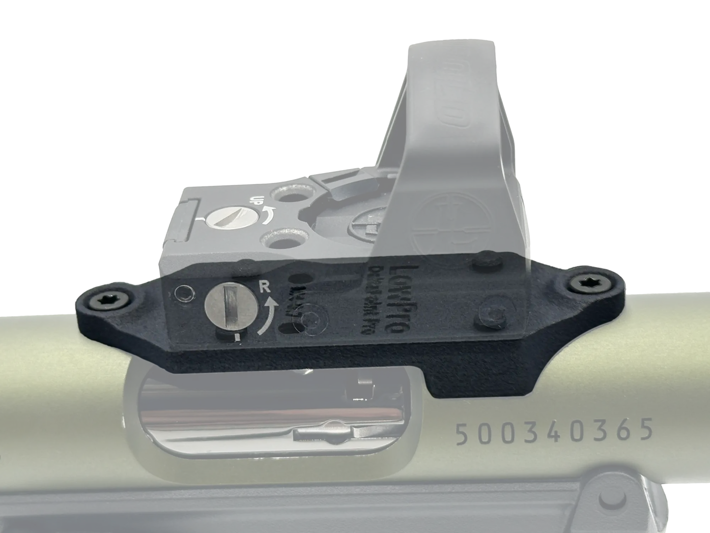 LowPro™ Low-Profile DeltaPoint Pro (DPP) Red Dot Mount for Ruger Mark I/II/III/IV