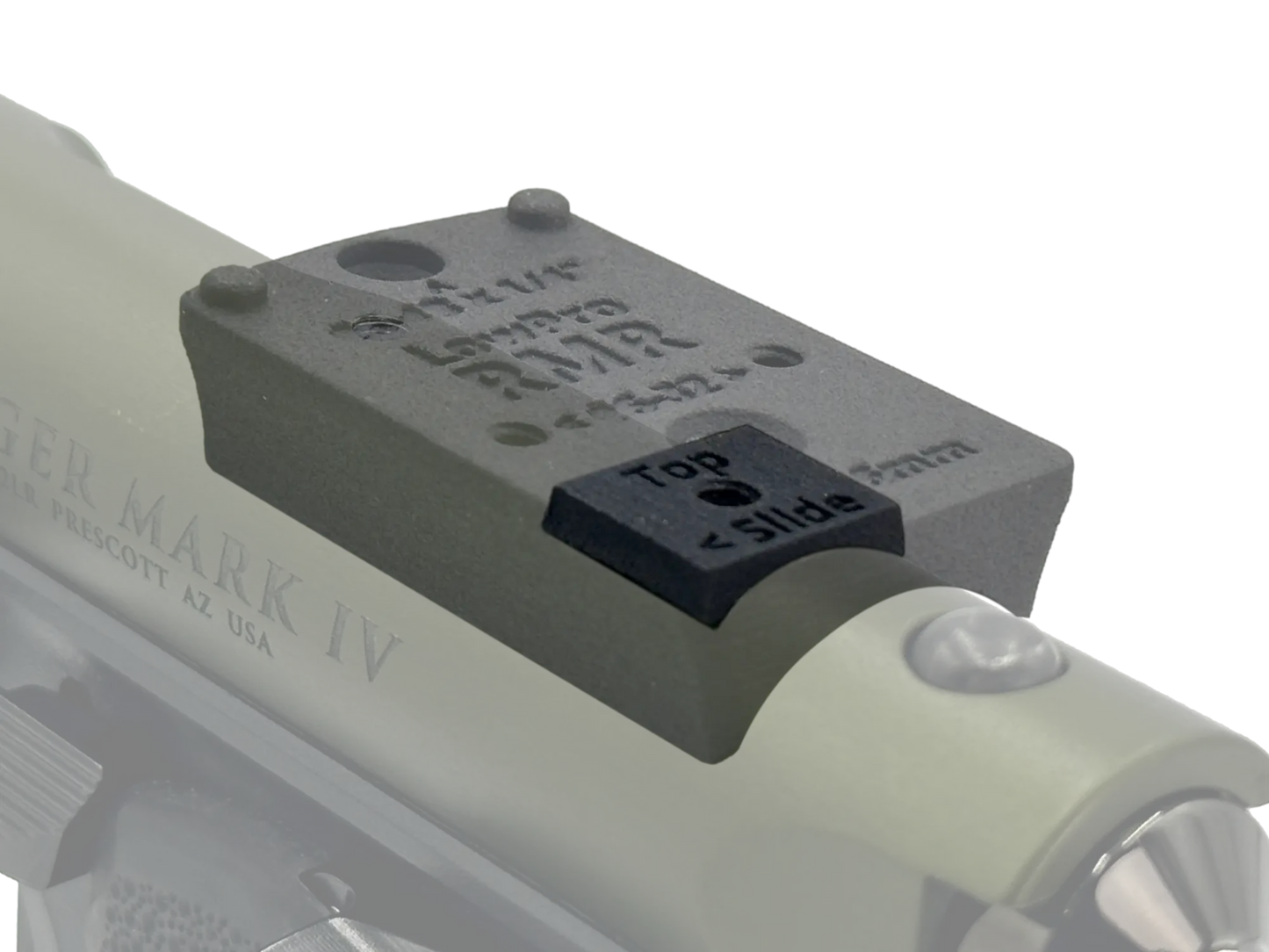 LowPro™ Low-Profile Dovetail RMR Red Dot Mount for Ruger Mark I/II/III/IV