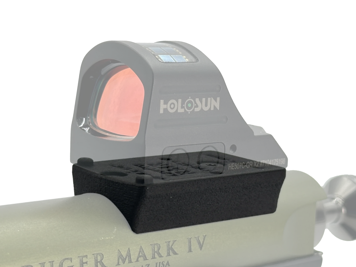 LowPro™ Low-Profile Dovetail RMR Red Dot Mount for Ruger Mark I/II/III/IV