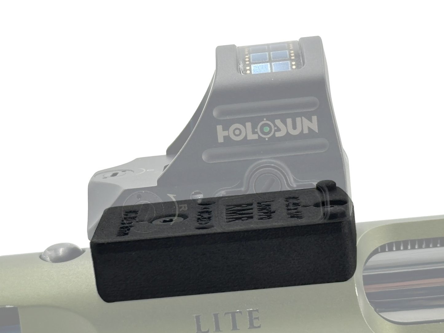 LowPro™ Low-Profile Dovetail RMR Red Dot Mount for Ruger Mark I/II/III/IV