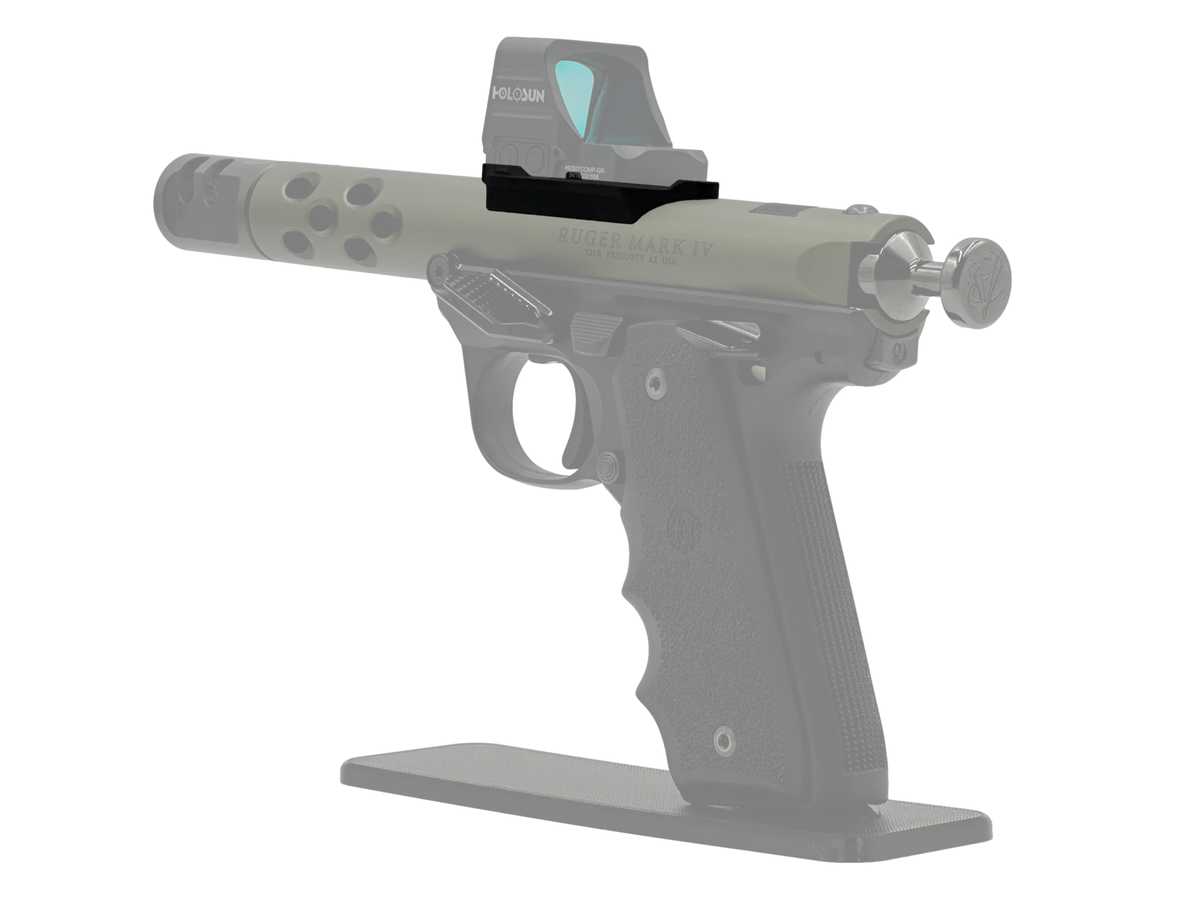 Low Mounted Rmr LowPro™ Low-Profile RMR Red Dot Mount for Ruger Mark I/II/III/IV ...