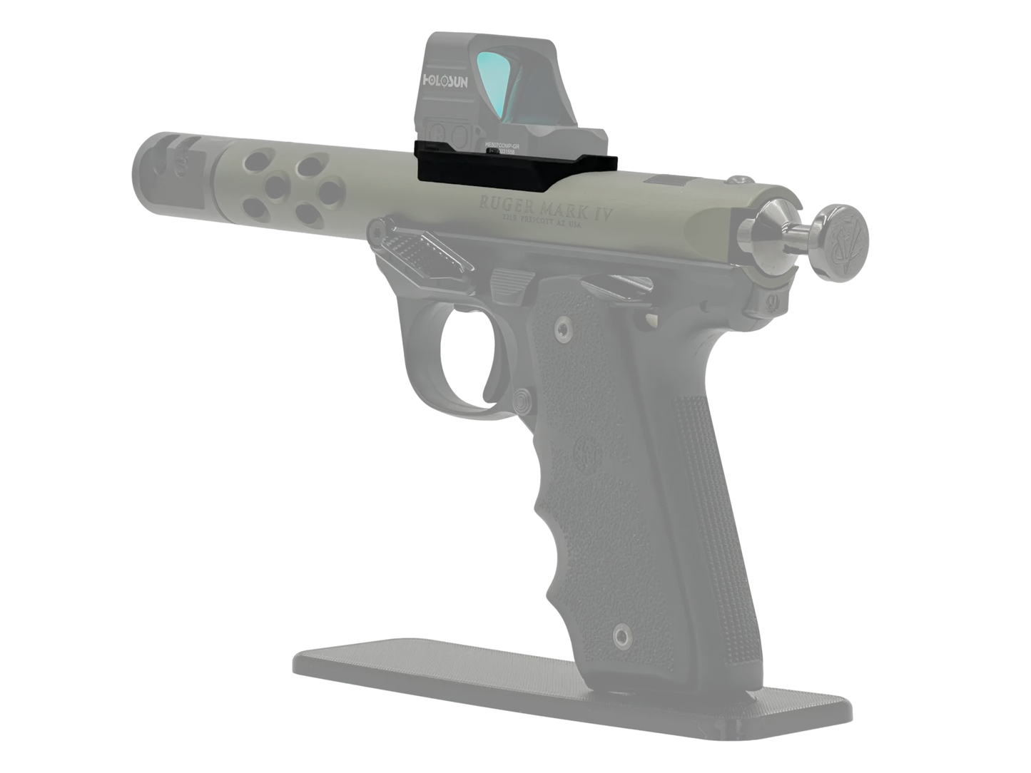 LowPro™ Low-Profile RMR Red Dot Mount for Ruger Mark I/II/III/IV
