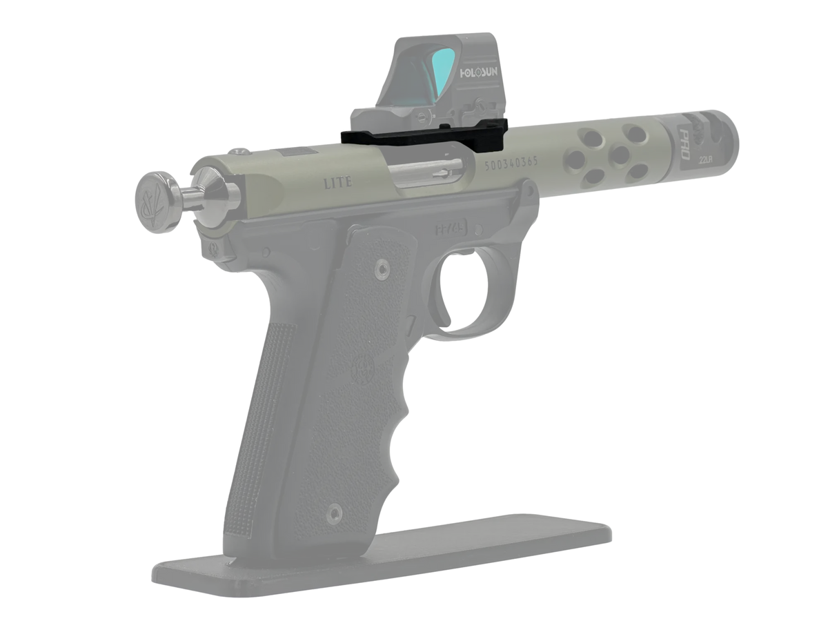Low Mounted Rmr LowPro™ Low-Profile RMR Red Dot Mount for Ruger Mark I/II/III/IV ...