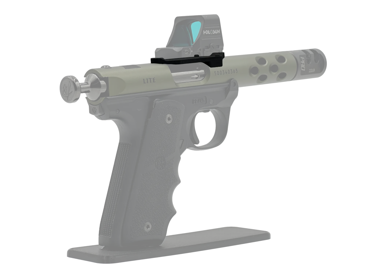LowPro™ Low-Profile RMR Red Dot Mount for Ruger Mark I/II/III/IV