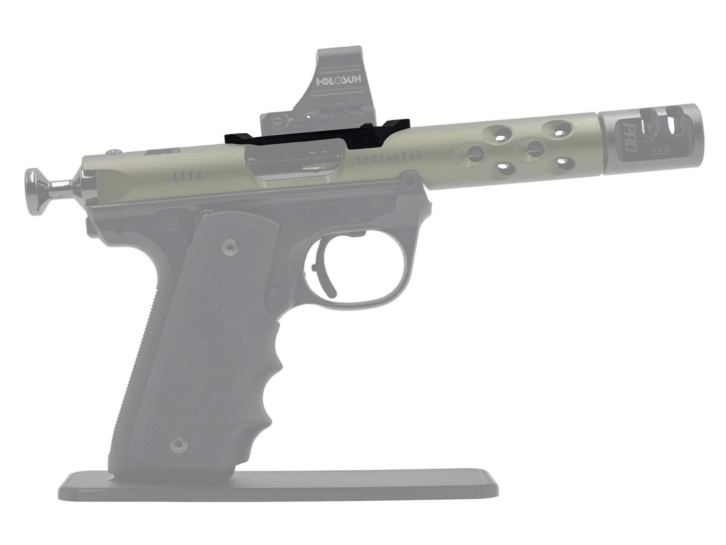 LowPro™ Low-Profile RMR Red Dot Mount for Ruger Mark I/II/III/IV