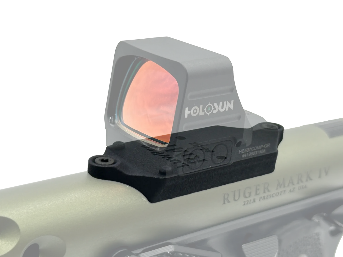 LowPro™ Low-Profile RMR Red Dot Mount for Ruger Mark I/II/III/IV