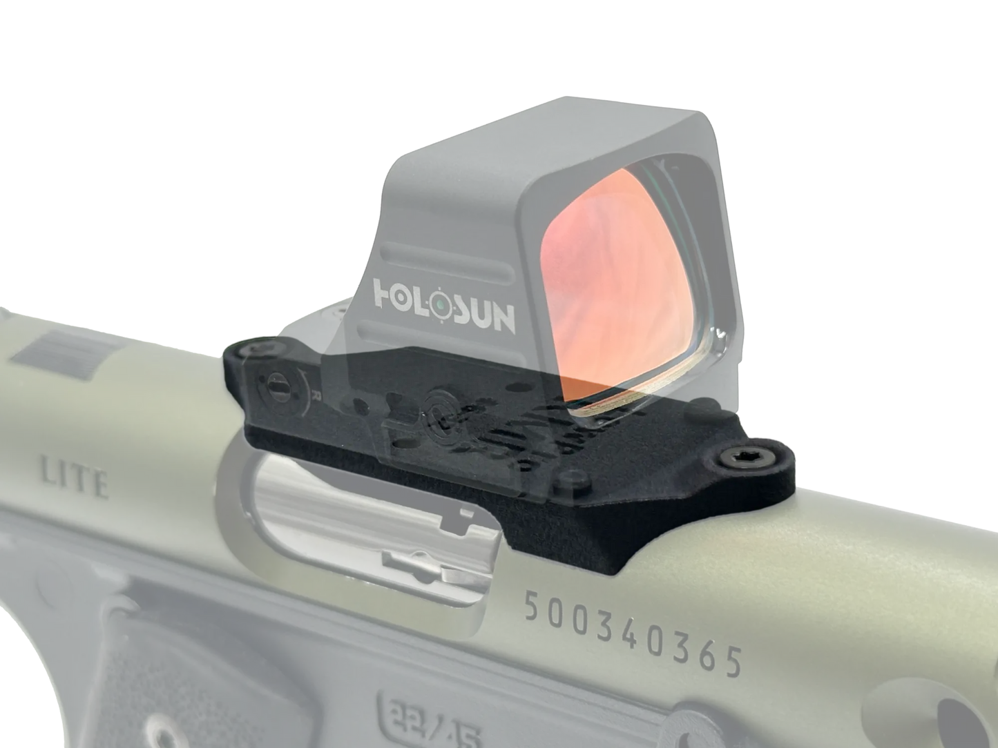 LowPro™ Low-Profile RMR Red Dot Mount for Ruger Mark I/II/III/IV