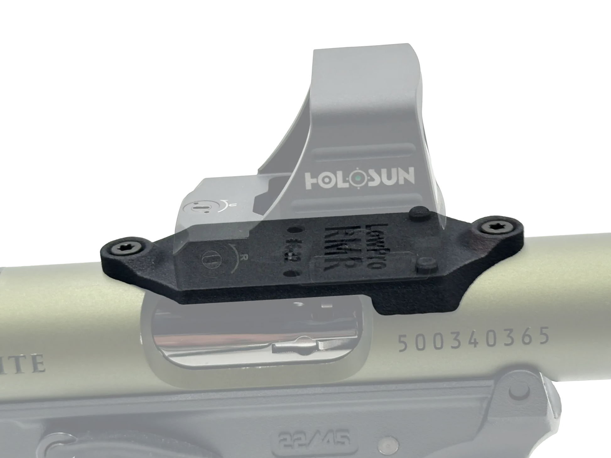 LowPro™ Low-Profile RMR Red Dot Mount for Ruger Mark I/II/III/IV ...