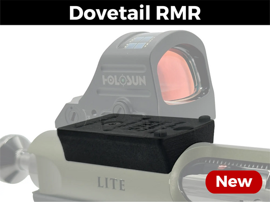 LowPro™ Low-Profile Dovetail RMR Red Dot Mount for Ruger Mark I/II/III/IV