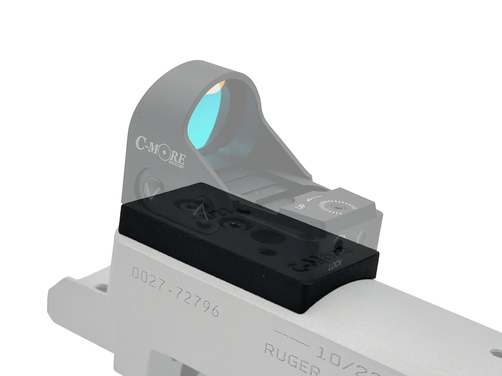 LowPro™ Low-Profile C-MORE Red Dot Mount for Ruger 10/22