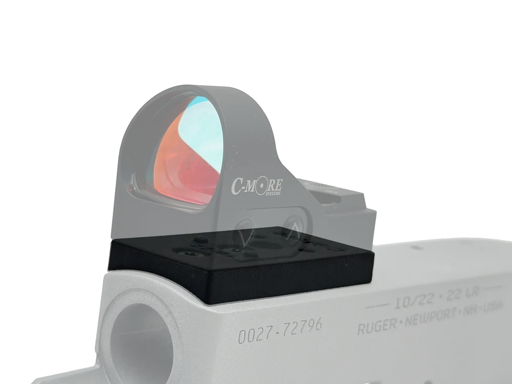 LowPro™ Low-Profile C-MORE Red Dot Mount for Ruger 10/22