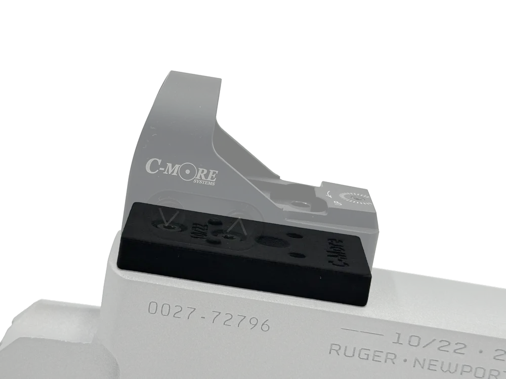 LowPro™ Low-Profile C-MORE Red Dot Mount for Ruger 10/22