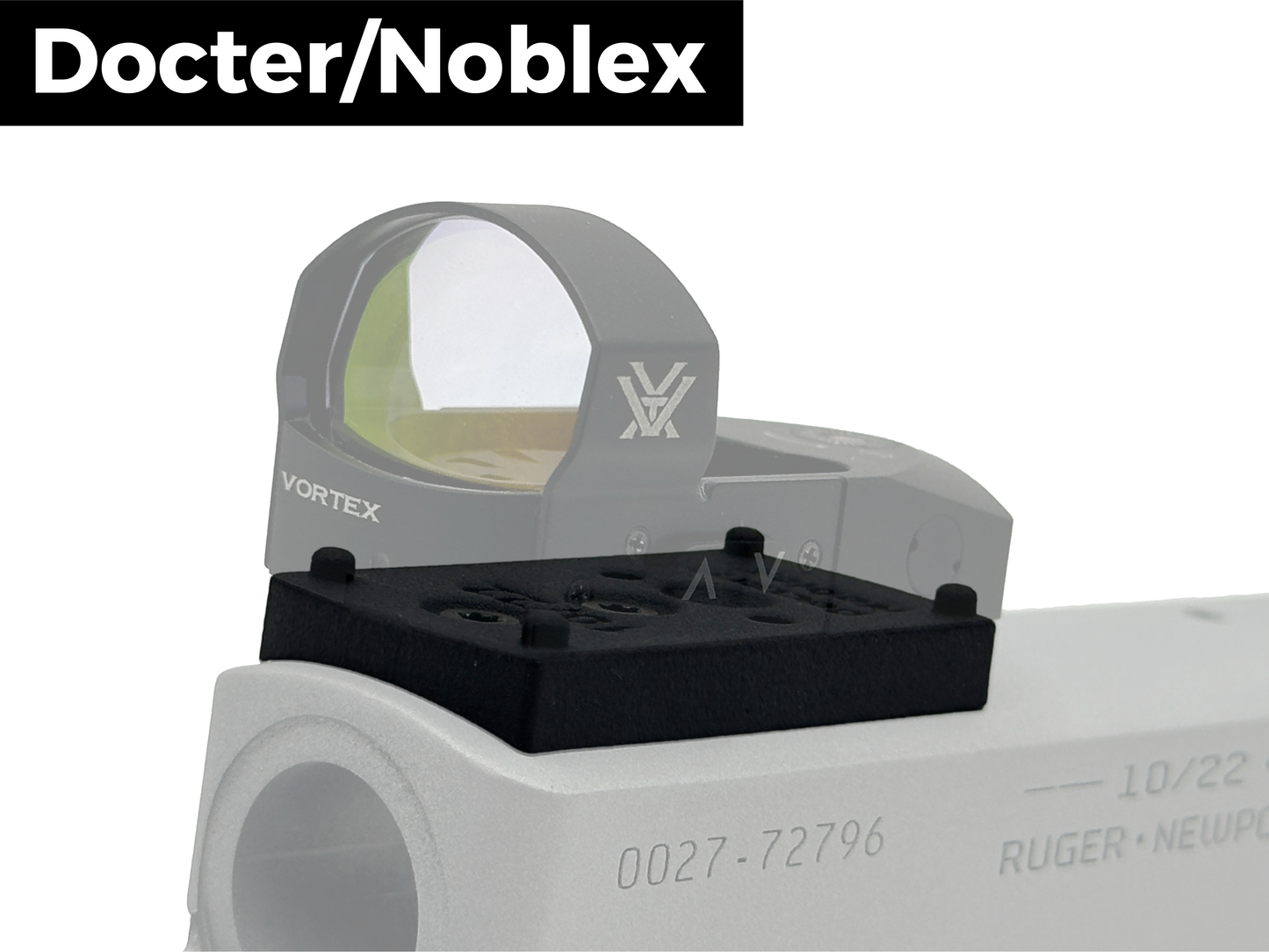 LowPro™ Low-Profile Docter/Noblex Red Dot Mount for Ruger 10/22