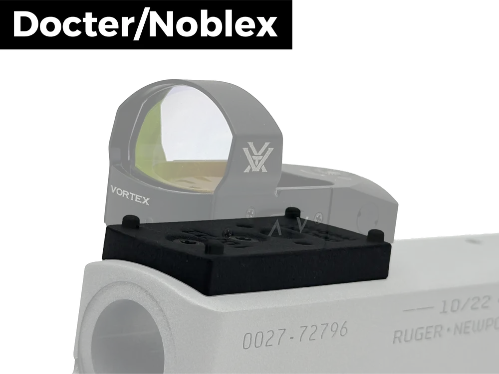 LowPro™ Low-Profile Docter/Noblex Red Dot Mount for Ruger 10/22