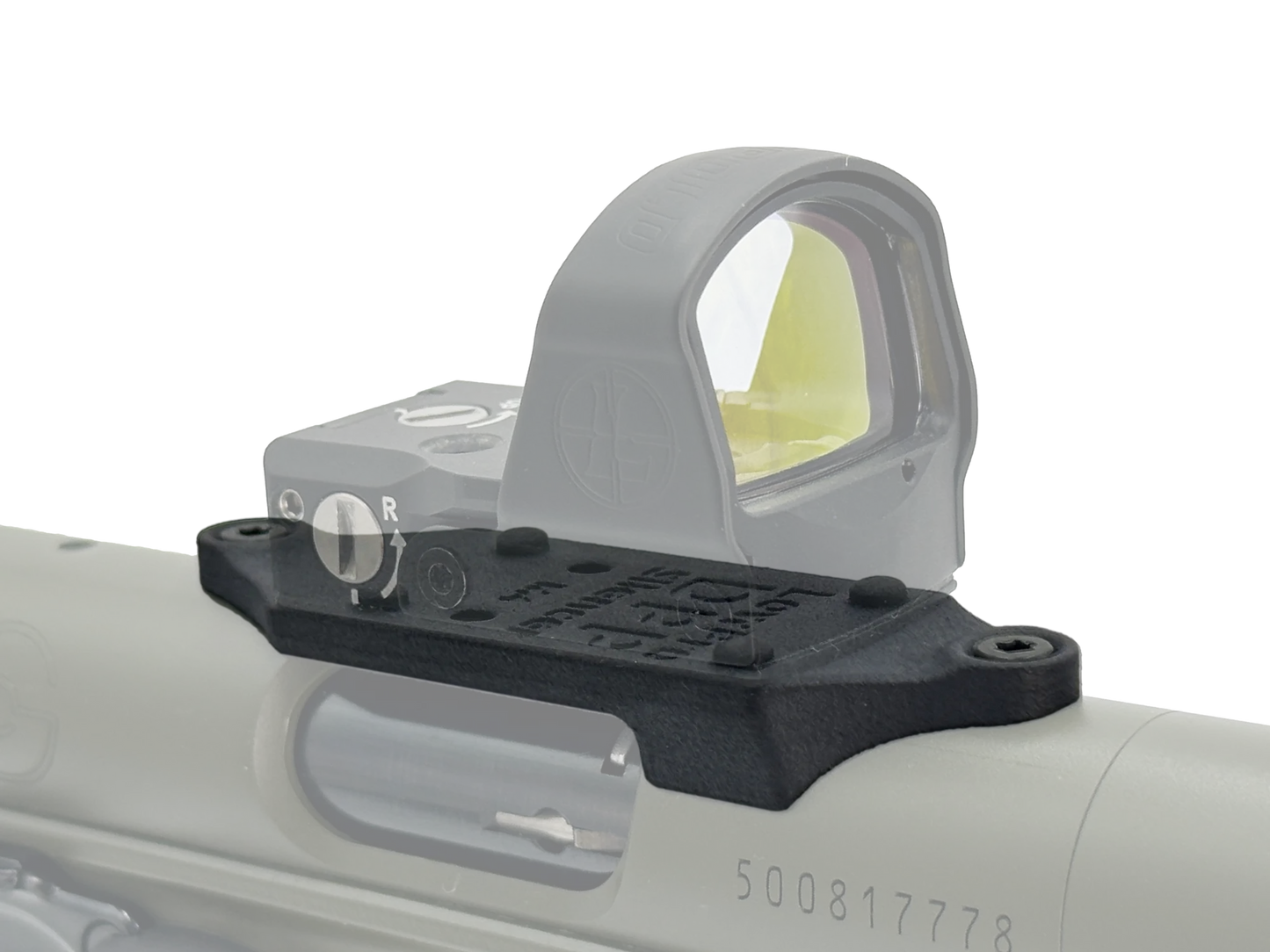 LowPro™ Low-Profile Red Dot Mount for Ruger Mark IV 22/45 Tactical Sil ...