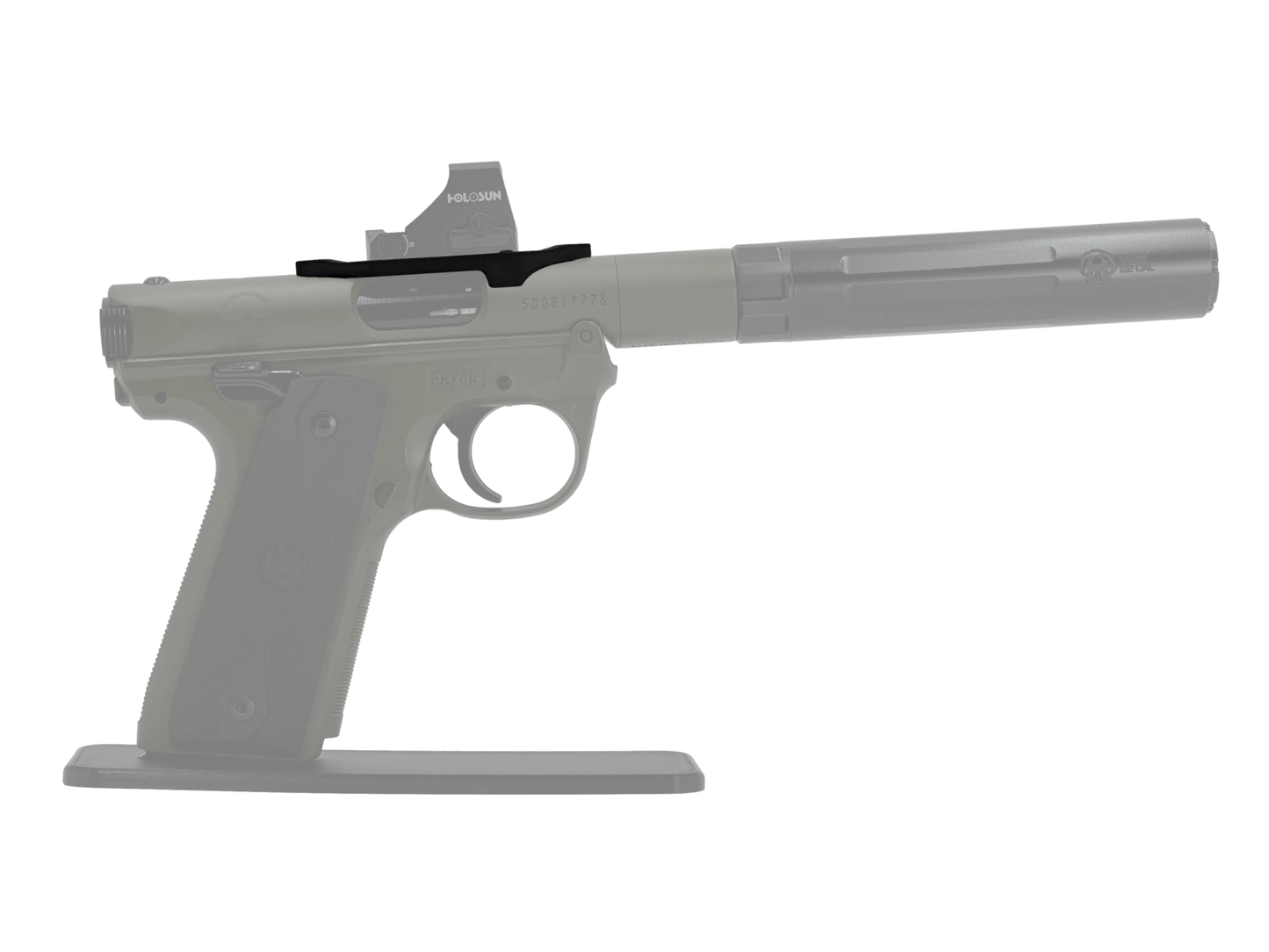 LowPro™ Low-Profile Red Dot Mount for Ruger Mark IV 22/45 Tactical Silencer Shop Exclusive (SSH)