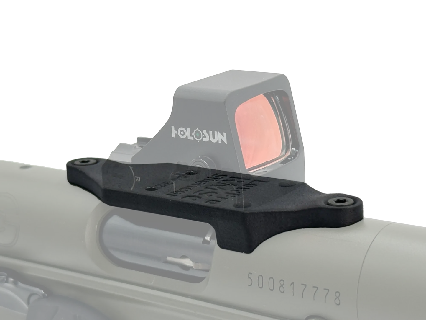LowPro™ Low-Profile Red Dot Mount for Ruger Mark IV 22/45 Tactical Sil ...